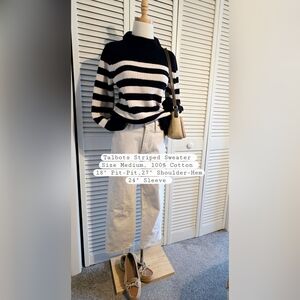 Talbots Striped Sweater